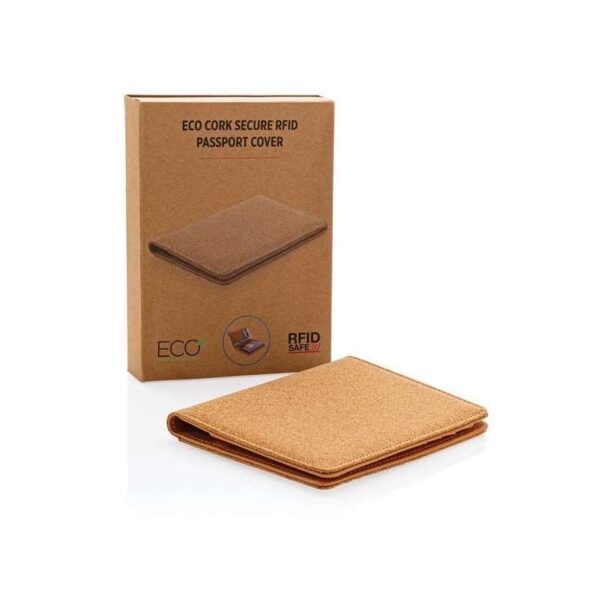 Etui passeport anti RFID en liège – Image 17